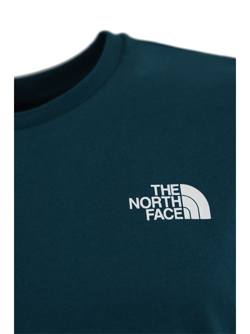 T-shirt Redbox in cotone blu petrolio The North Face | NF0A87NP9IW1